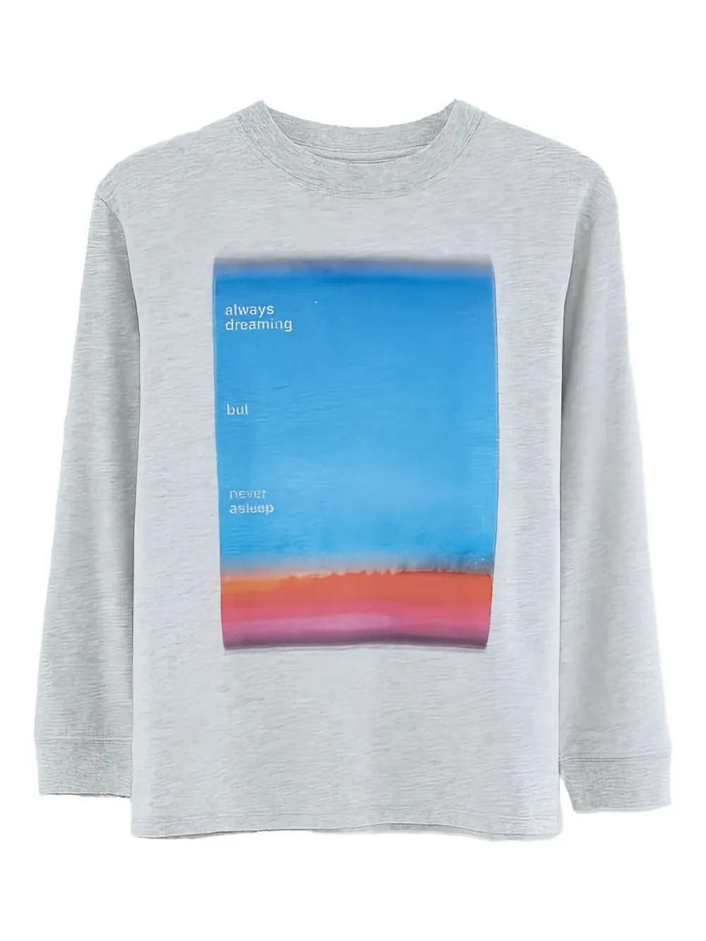 Bellerose Kids Top met grafische print H.GREY