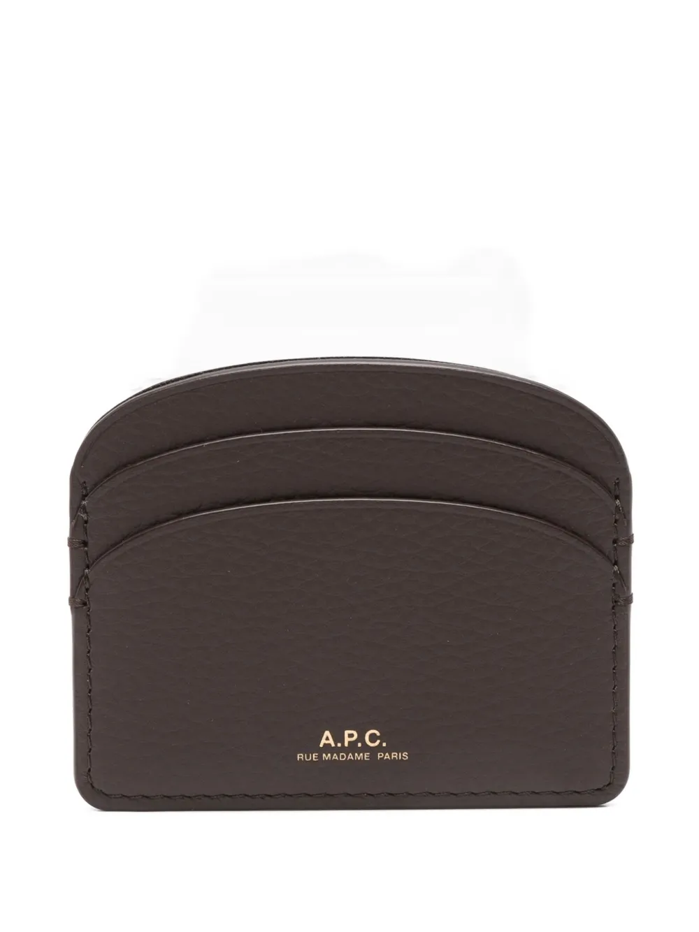 Demi-Lune curved-edges card holder