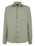 Sease button-down linen shirt - Green