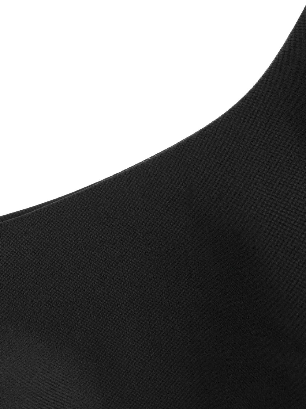 Monfusò Stretch Square-neck Top In Black