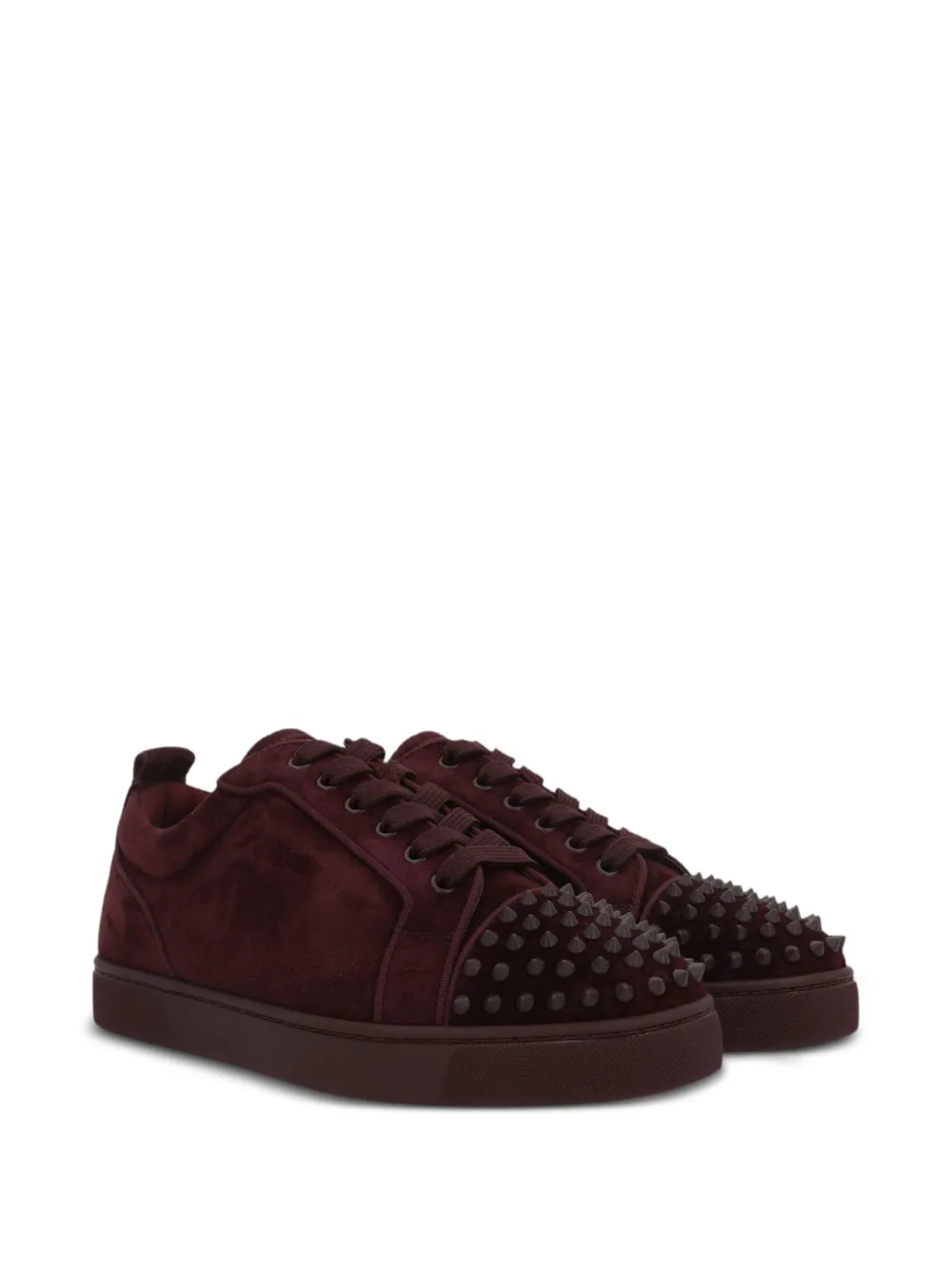 Christian Louboutin Louis Junior Spikes suede sneakers | Low-Tops | Image 2