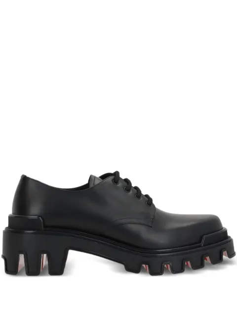 Christian Louboutin Trott Dune lace-up leather Derby shoes