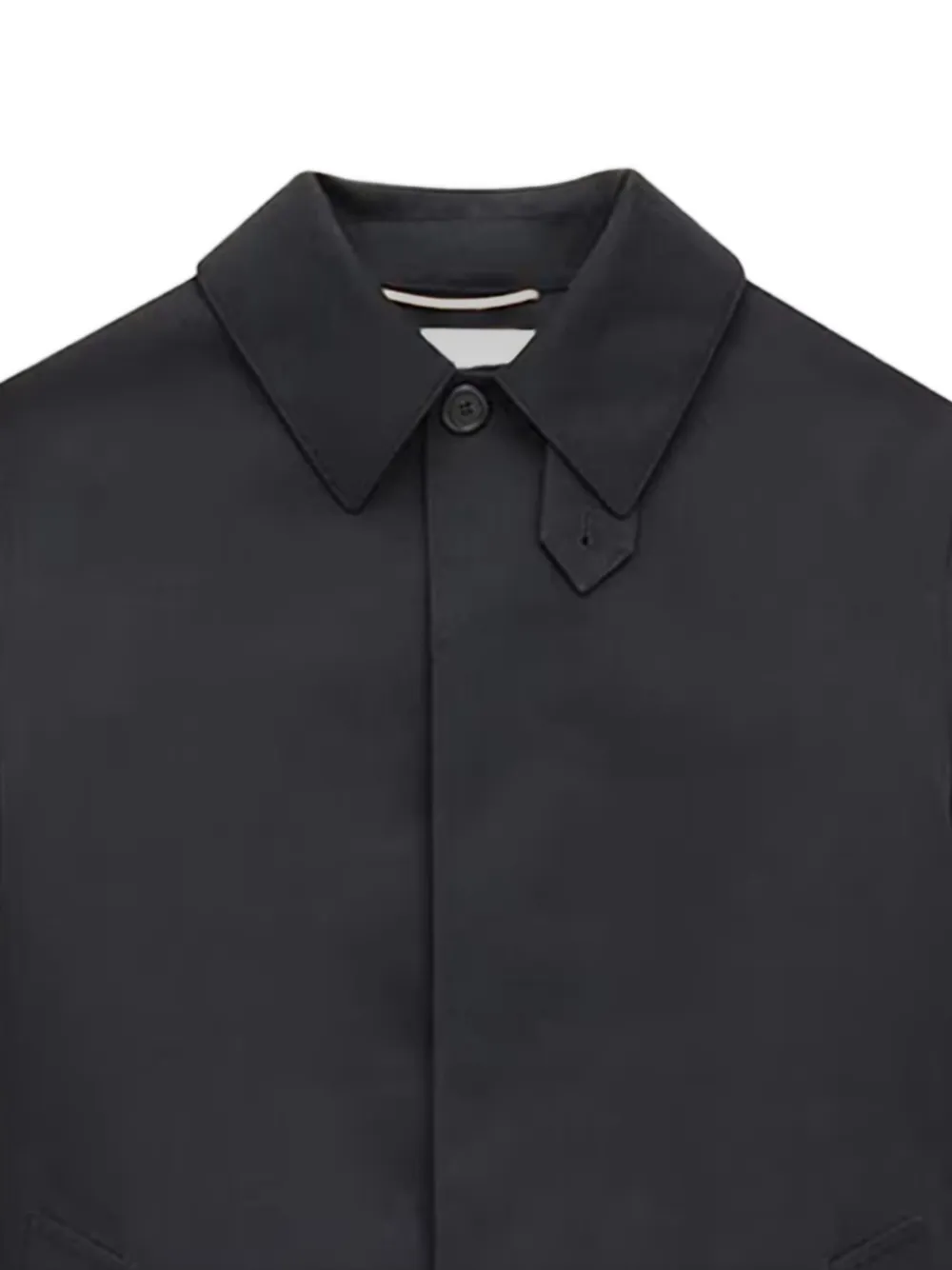 Saint Laurent single-breasted collared coat | Single Breasted Coats | Image 2