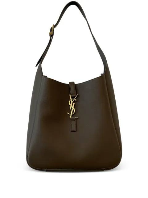 Saint Laurent logo-plaque shoulder bag