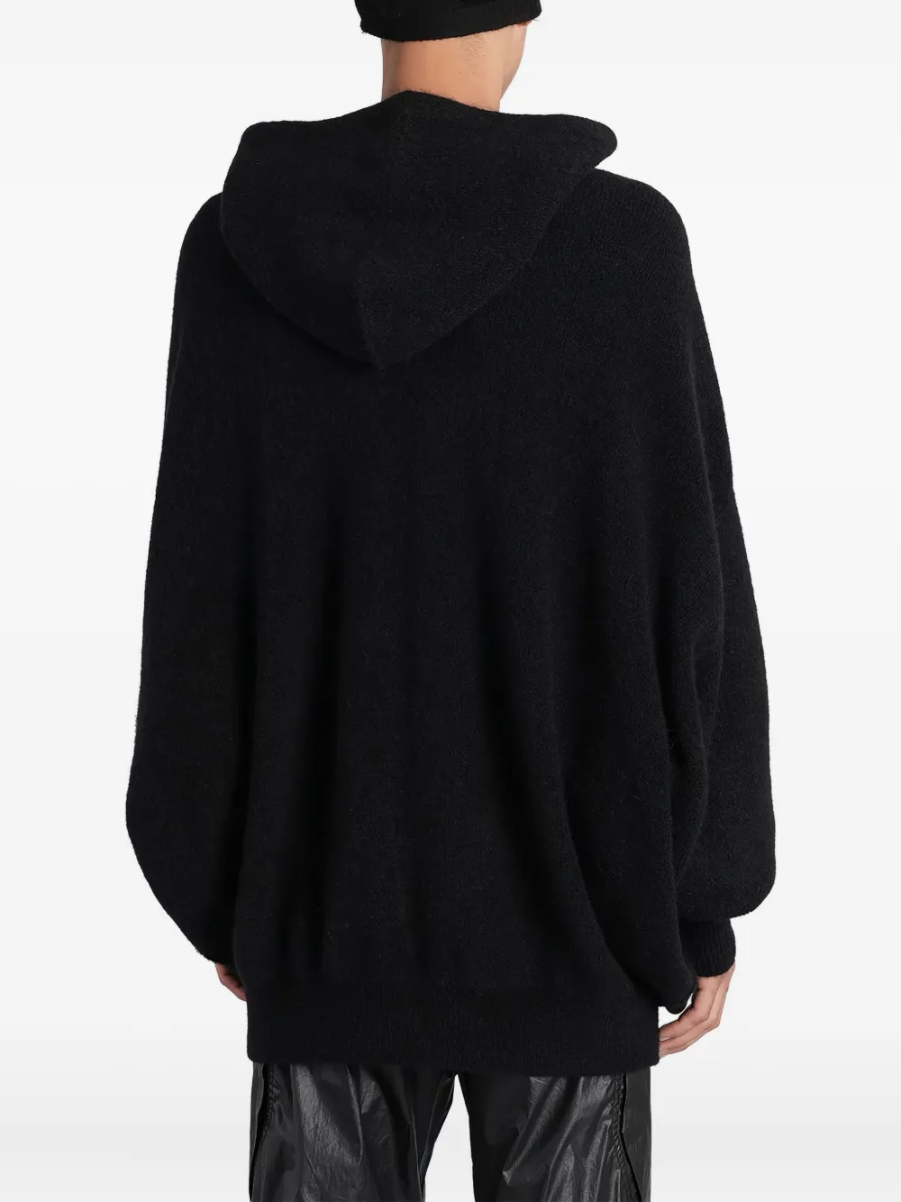 Rick Owens Hoodie met zakdetail Zwart