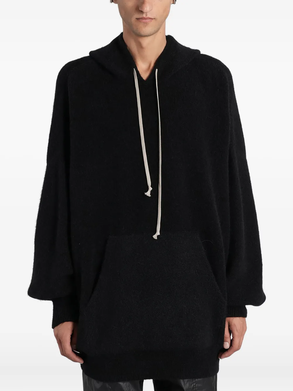 Rick Owens ポケットディテール パーカー - ブラック Rick Owens ポケットディテール パーカー - ブラック