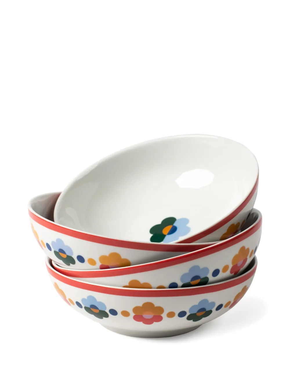 Misette floral-pattern cereal bowls 8set of four) | Tableware | Image 2