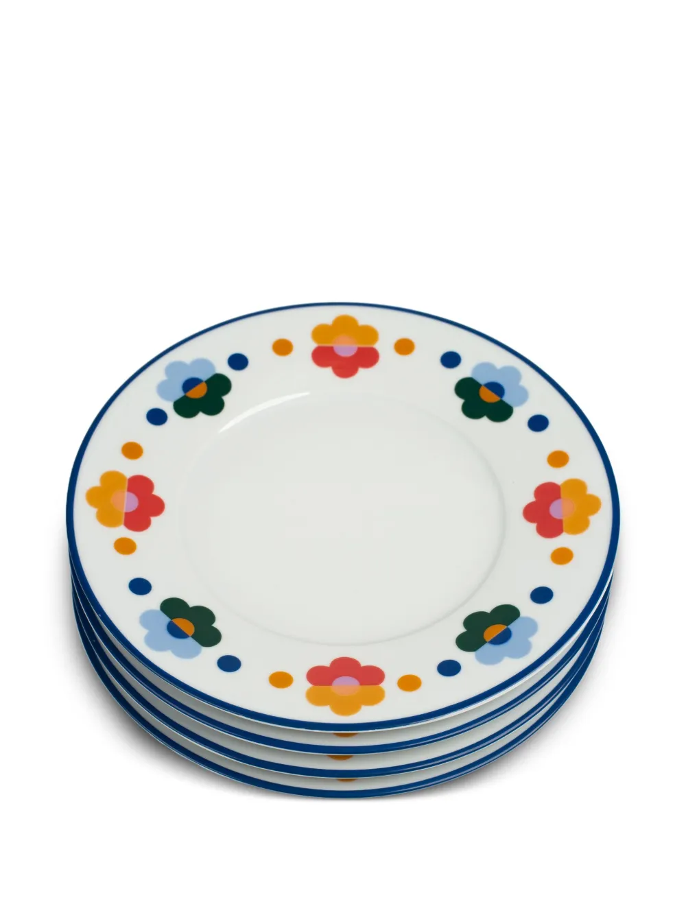 Misette floral salad plates (set of four) | Tableware | Image 2