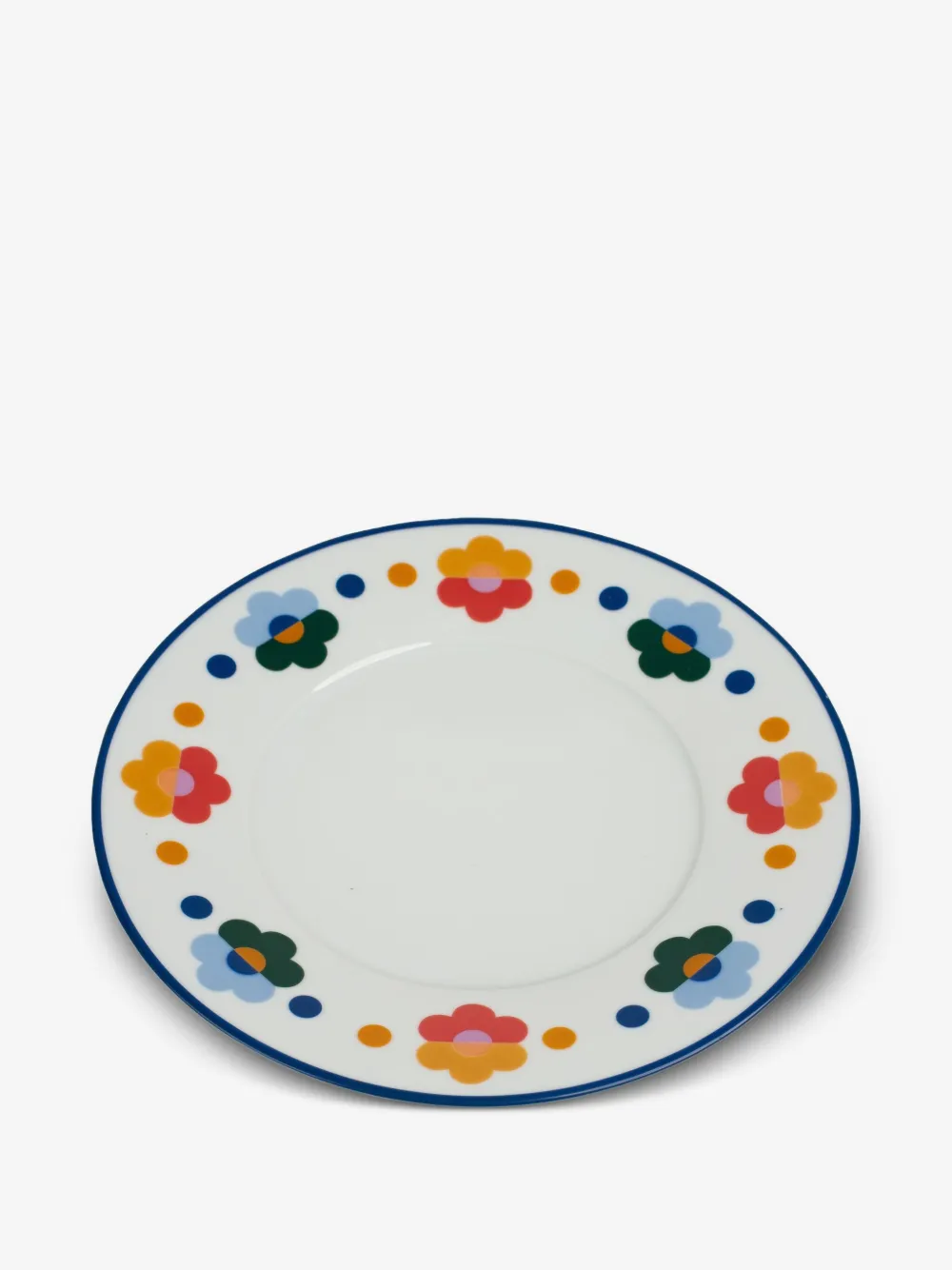 Misette floral salad plates (set of four) | Neutrals | Image 1