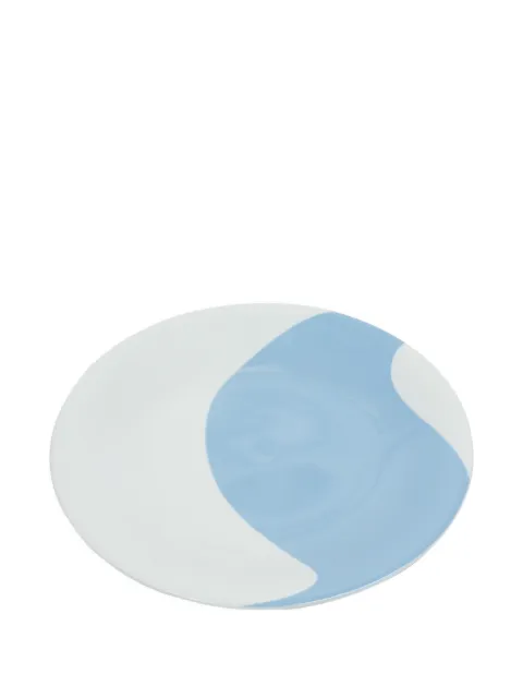Misette colour-block wave dinner plates (set of four)