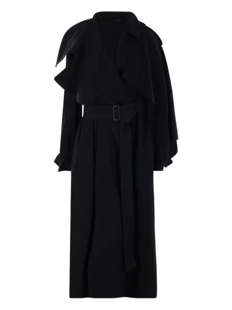 Yohji Yamamoto belted coat
