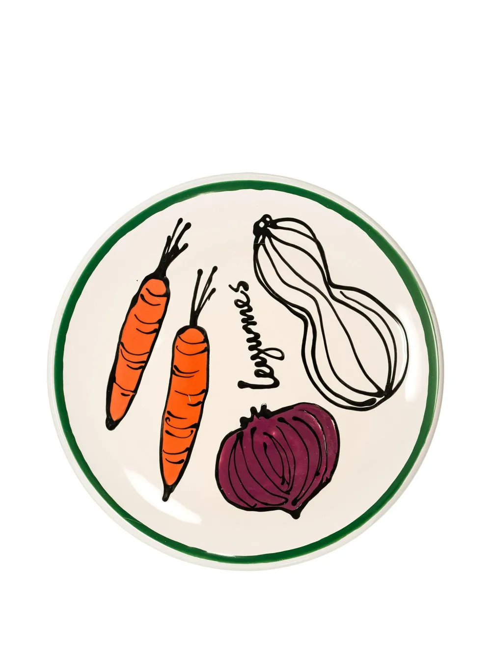 Amuse La Bouche Legumes Plate (25cm) In Multi