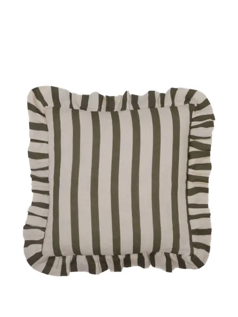 Amuse La Bouche stripe ruffle cushion cover