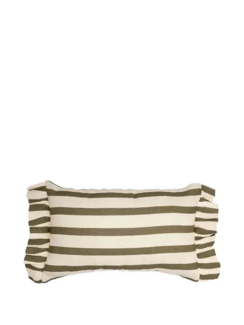 Amuse La Bouche stripe ruffle cushion cover