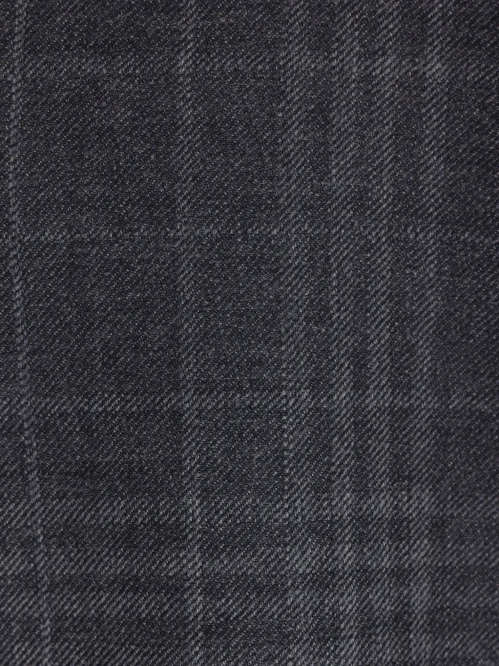 Balenciaga Geruit wollen blouse Grijs