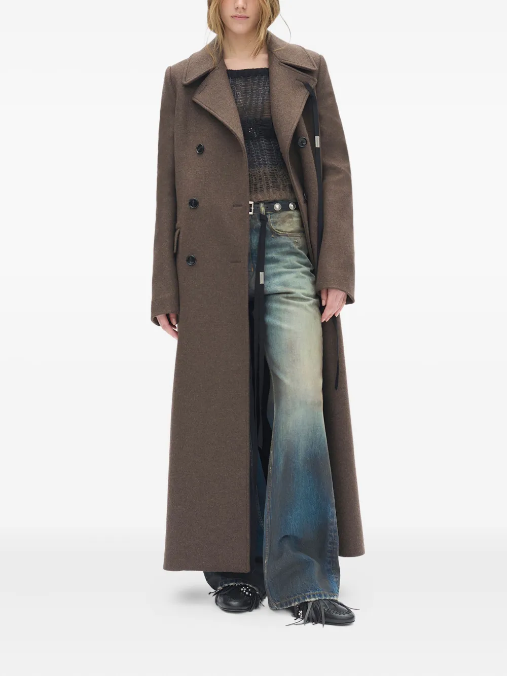 Ann Demeulemeester five-pockets jeans | Wide-Leg Jeans | Image 2