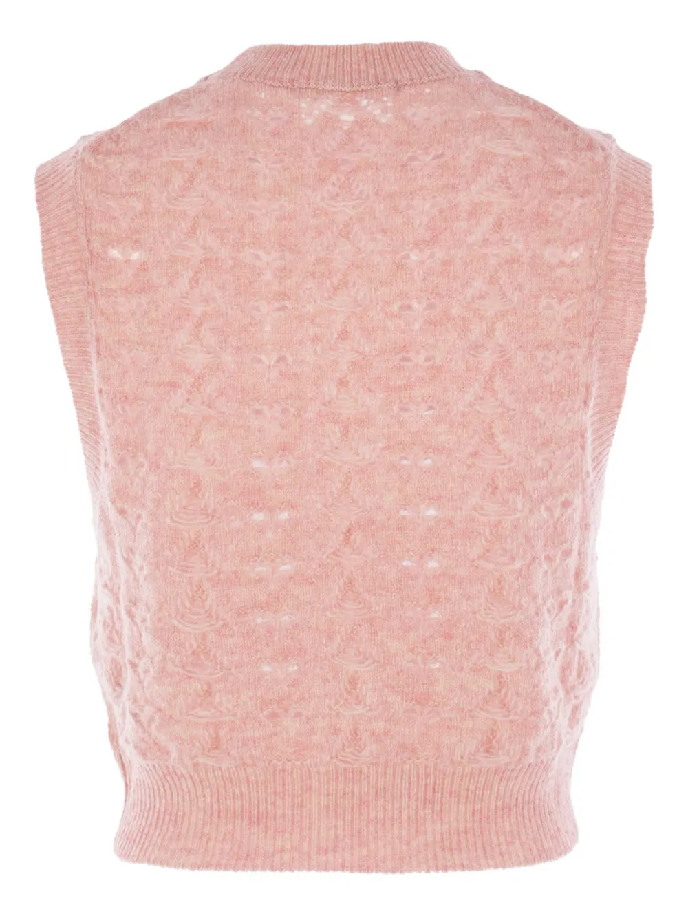 Cecilie Bahnsen Openwork knit sweater | Vests & Tank Tops | Image 2