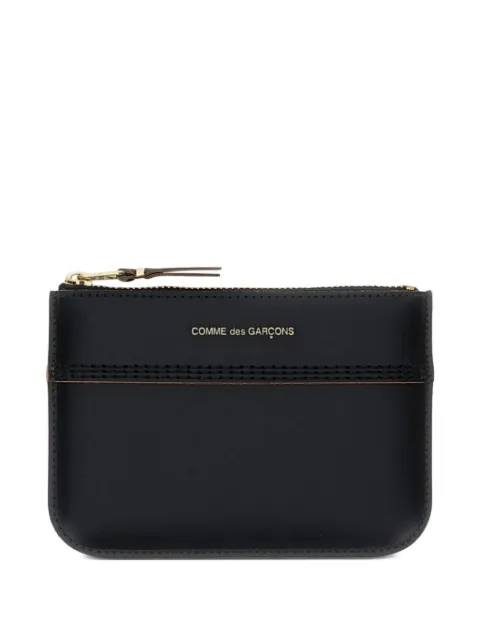 Comme Des Garçons Wallet zip-fastening leather wallet