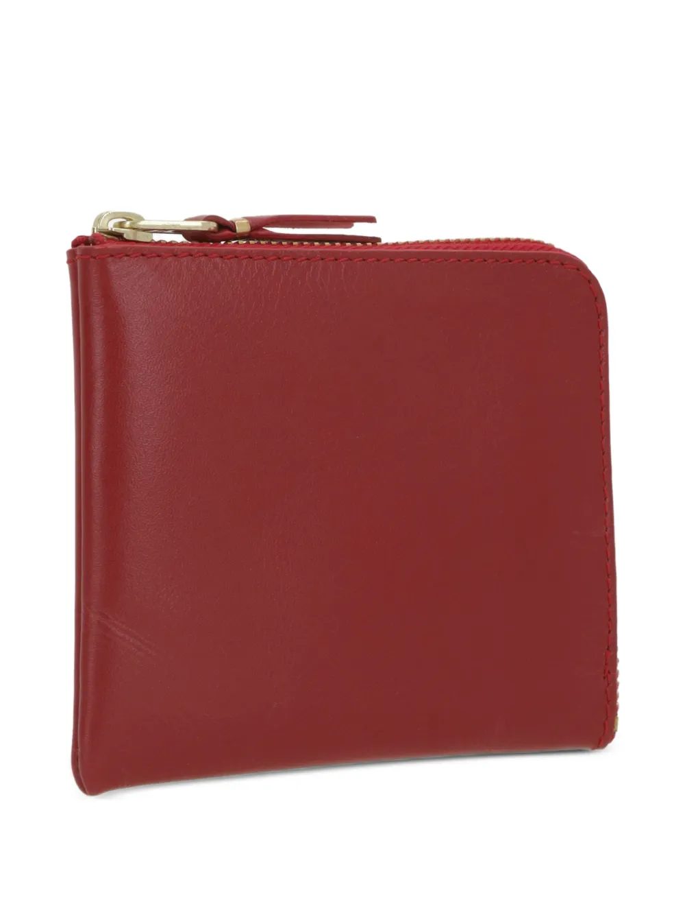 Comme Des Garçons Wallet Portemonnee met rits Rood