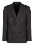 Canali double-breasted wool suit - Brown