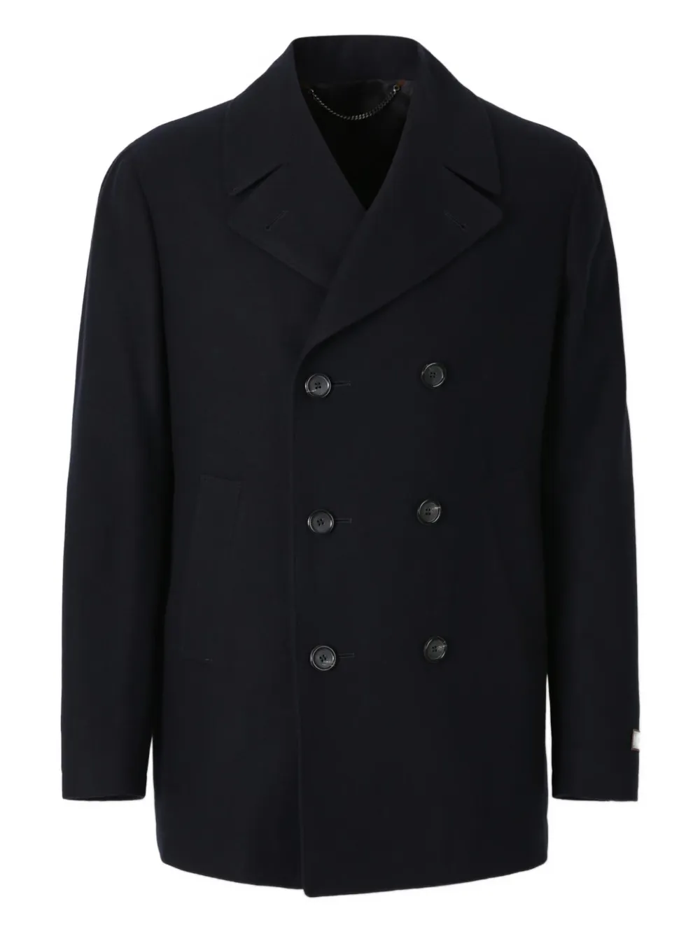 Canali Buttoned Jacket In Blue