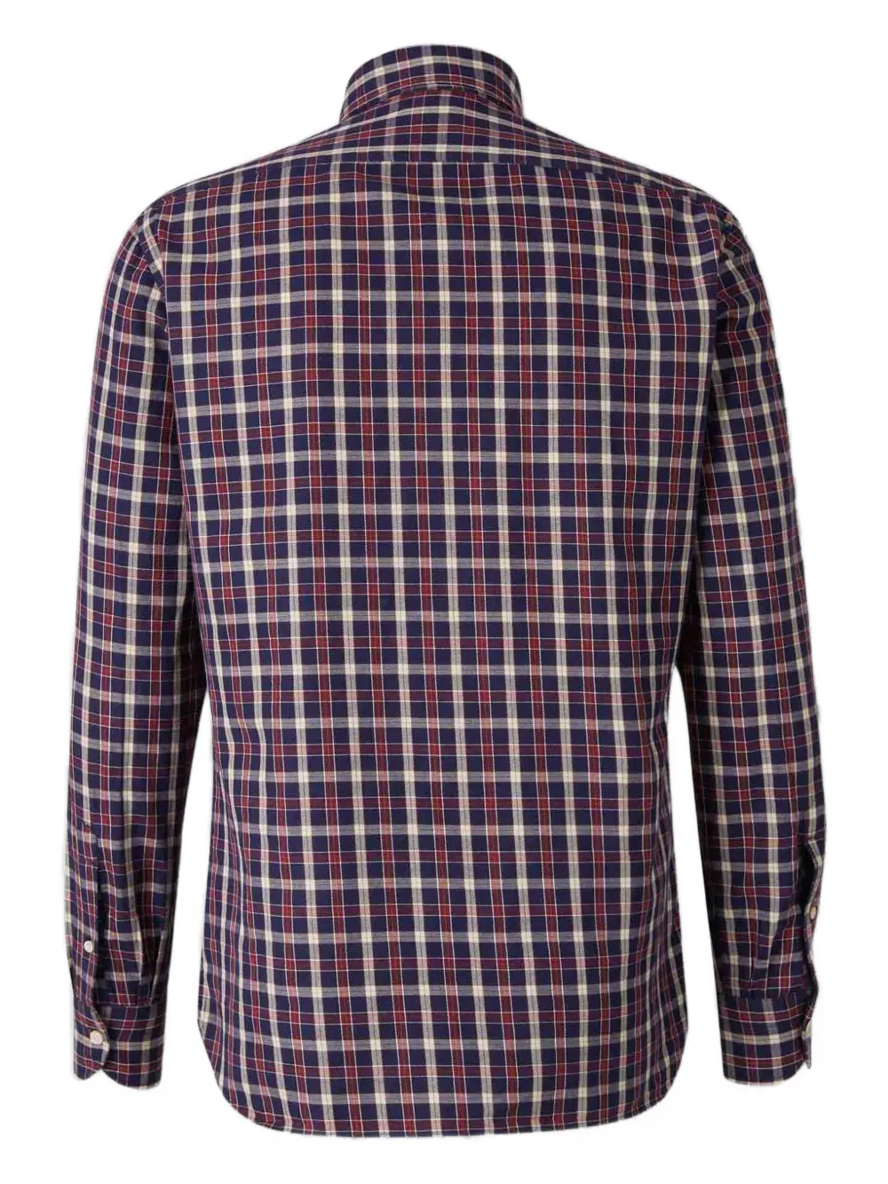 Luigi Borrelli checked button-down shirt - Blauw