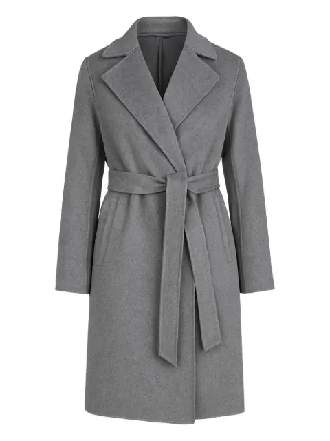 Max Mara abrigo de lana con cinturón