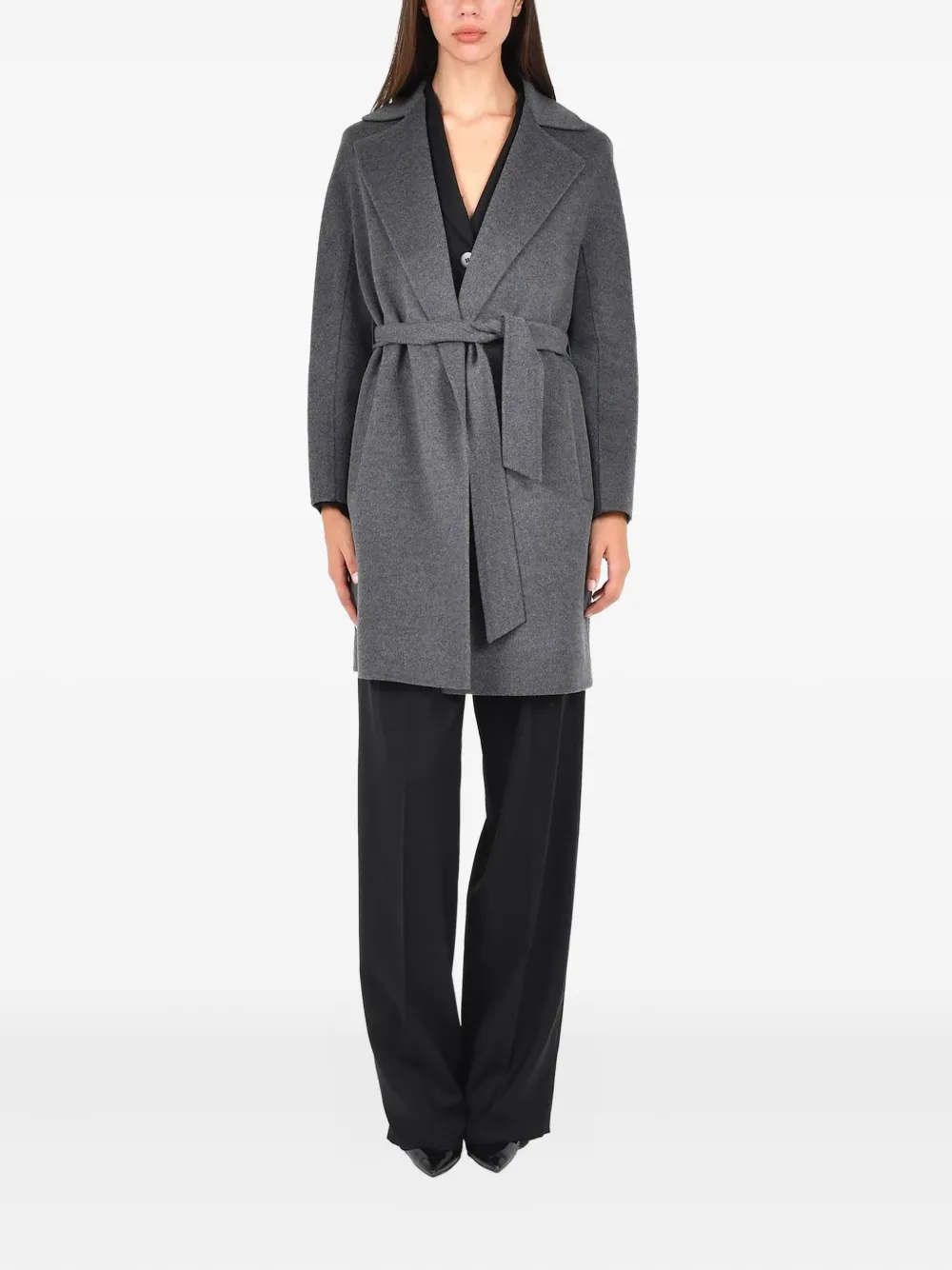 Max Mara abrigo de lana con cinturón | Abrigos con botones | Image 2