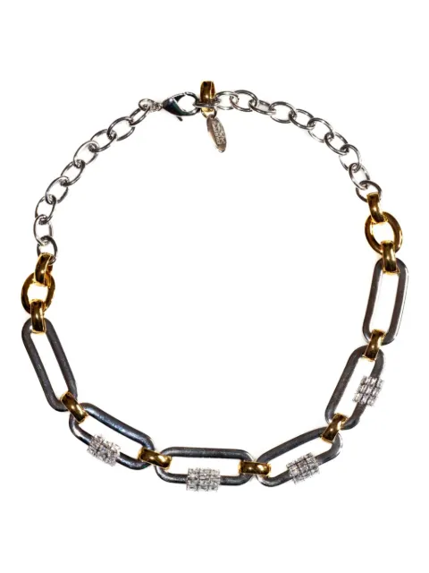 RADA' Bijoux rectangle-stone chain necklace