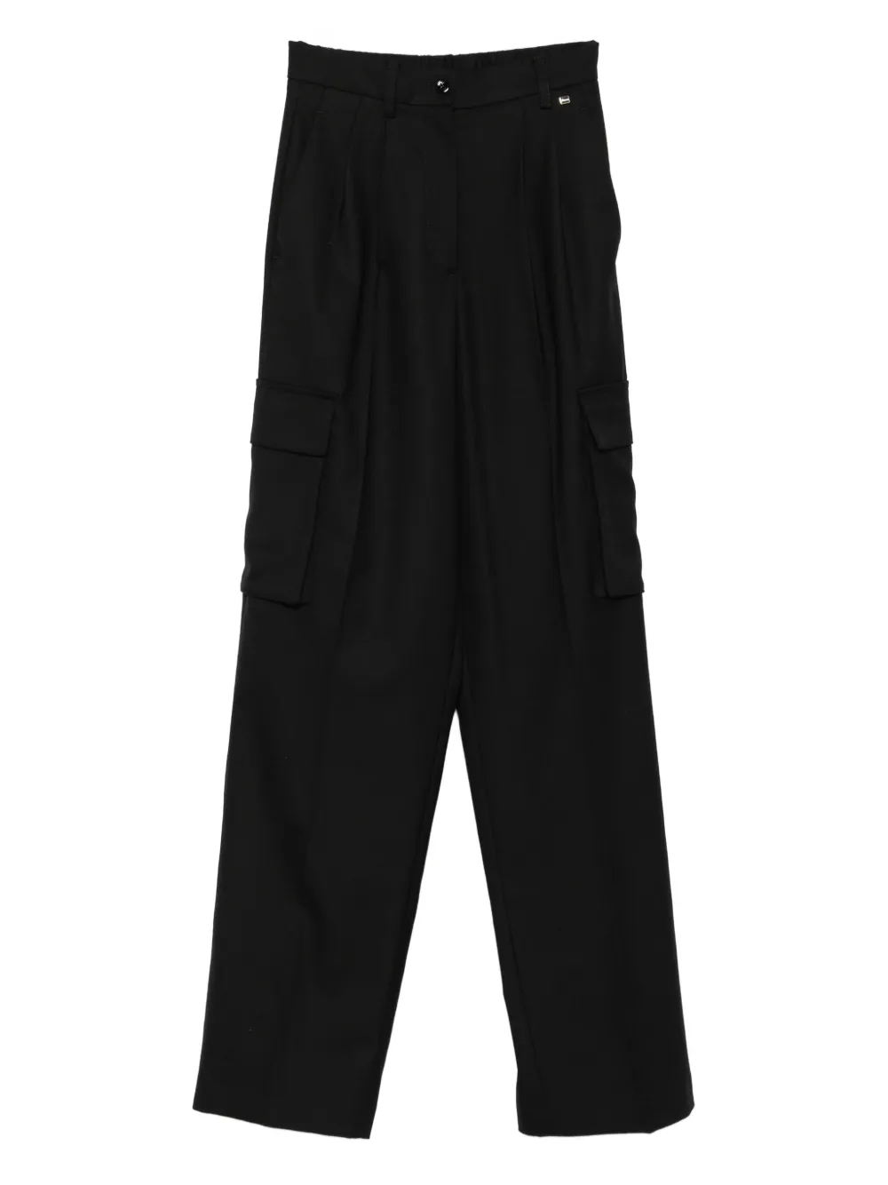Herno pleated cargo trousers | Black | Image 1
