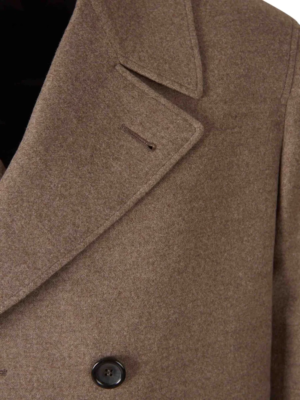 Canali Jas met dubbele rij knopen Bruin