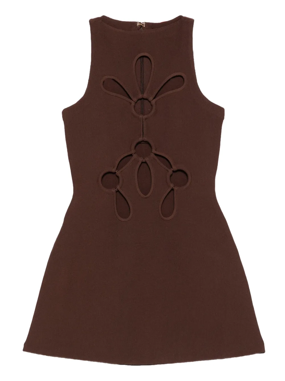 Cult Gaia Uitgesneden mini-jurk Bruin