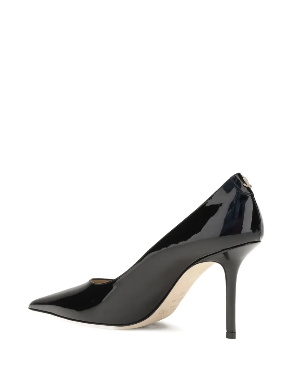 Jimmy Choo 85mm Love patent-leather pumps Black
