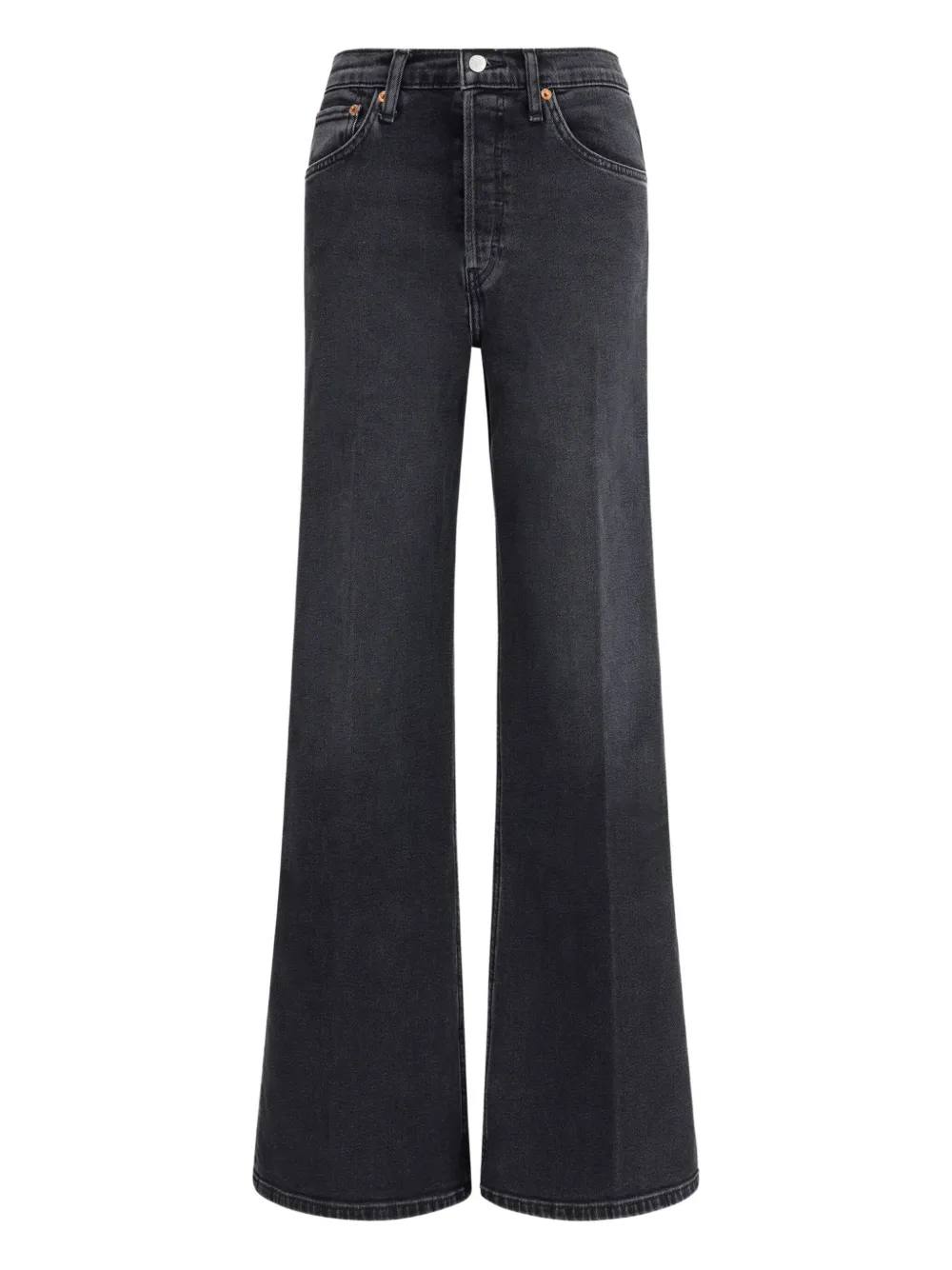 high-rise jeans