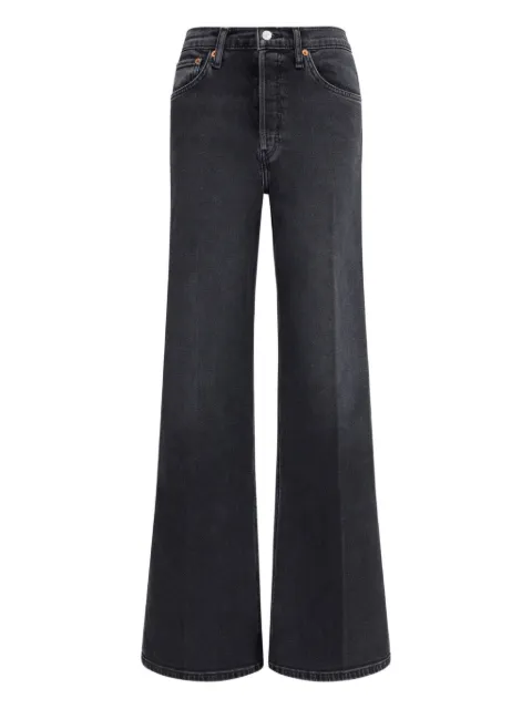 RE/DONE jeans con tiro alto