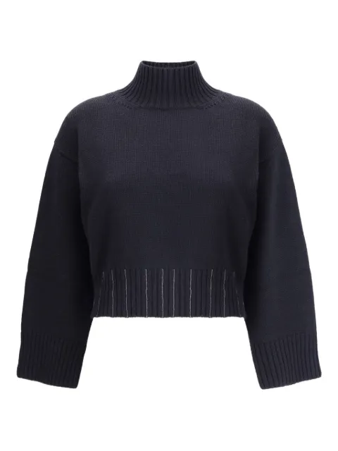 Fabiana Filippi knitted high-neck sweater