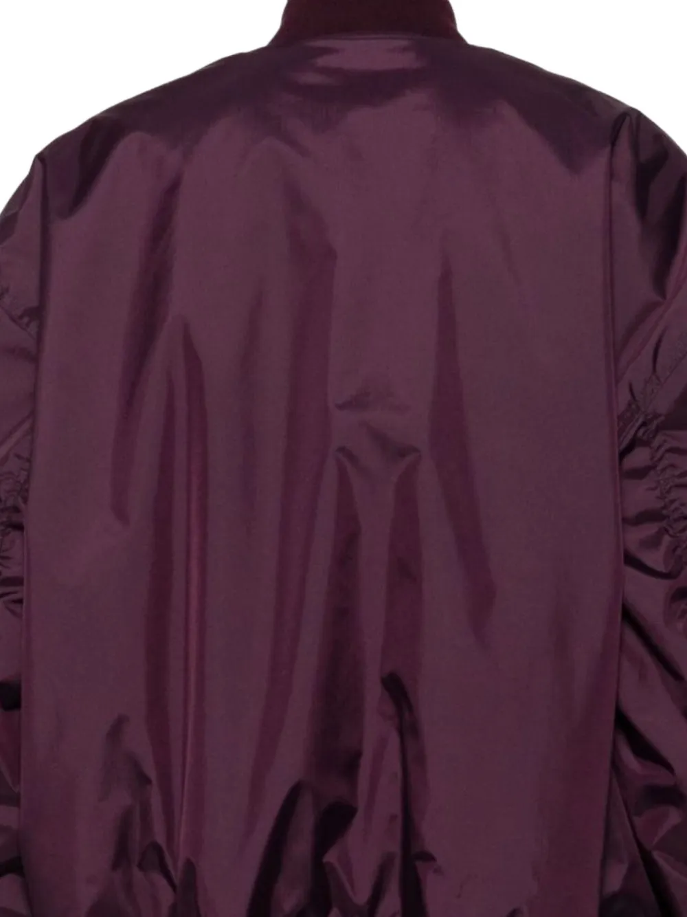 Balenciaga Bomberjack met geborduurd logo Bruin