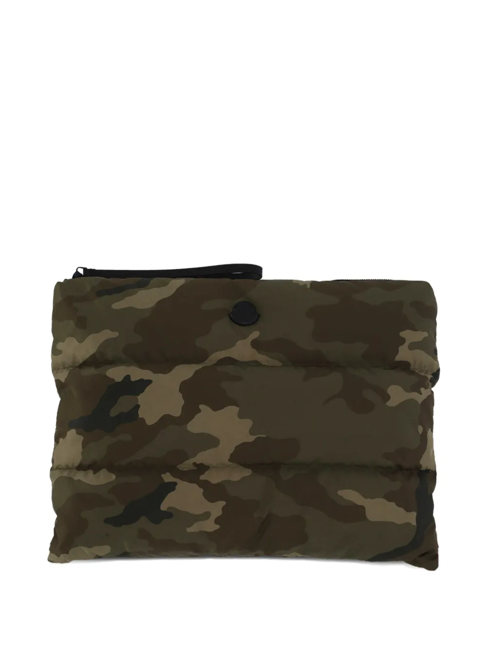 Moncler Clutch met camouflageprint Groen