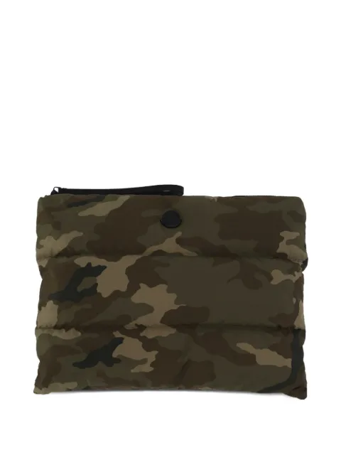 Moncler camouflage-pattern clutch bag