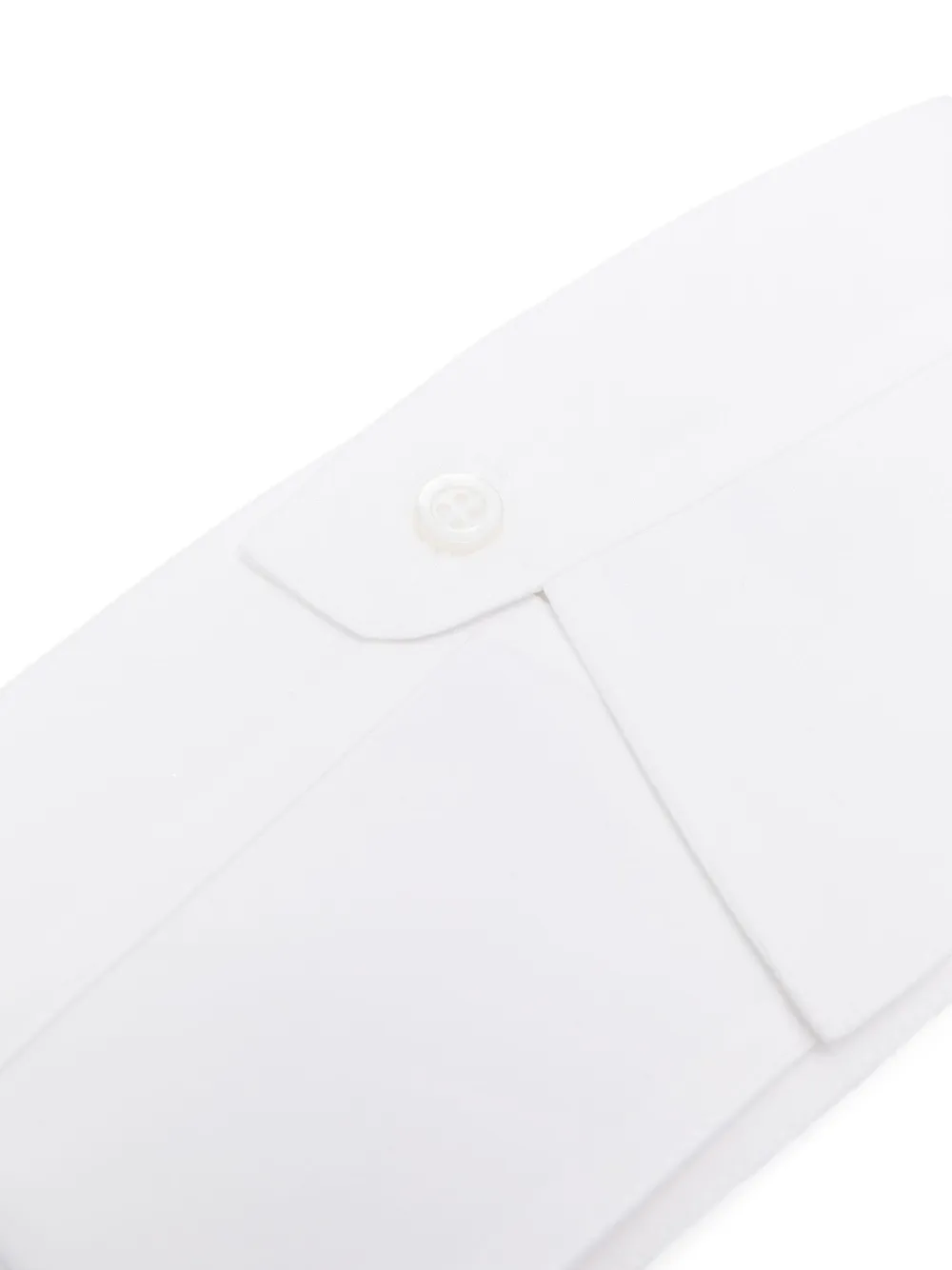 MRZ button-fastening cotton tie | Image 2