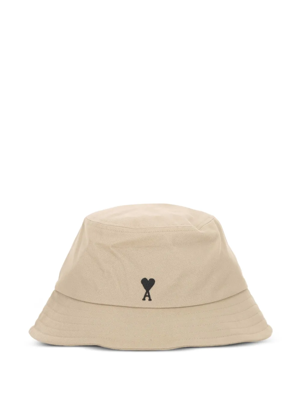 AMI Paris Vissershoed met logo Beige