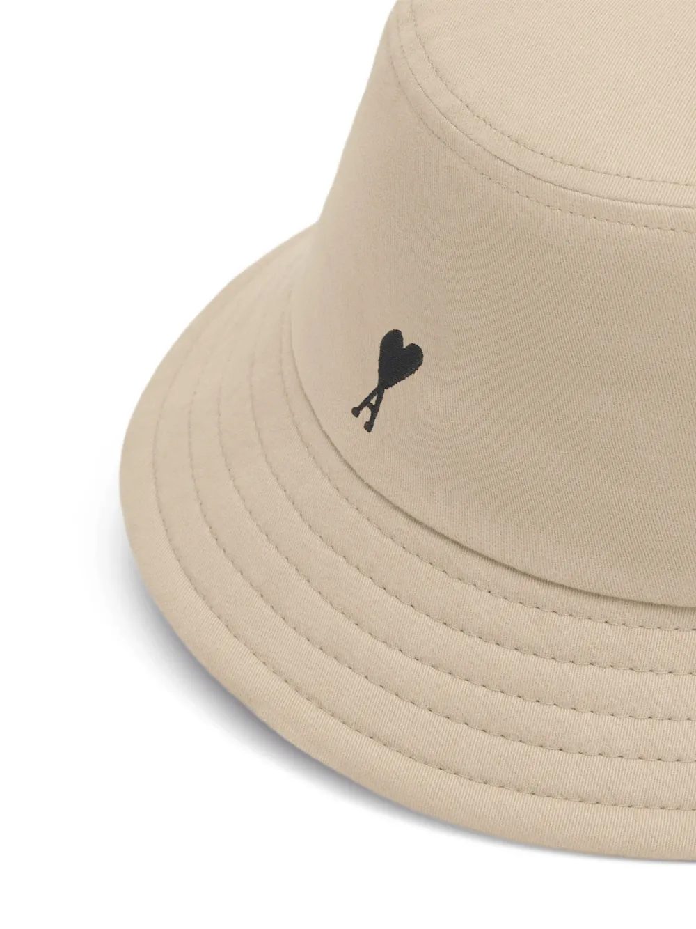 AMI Paris heart-logo bucket hat | Men | Image 2
