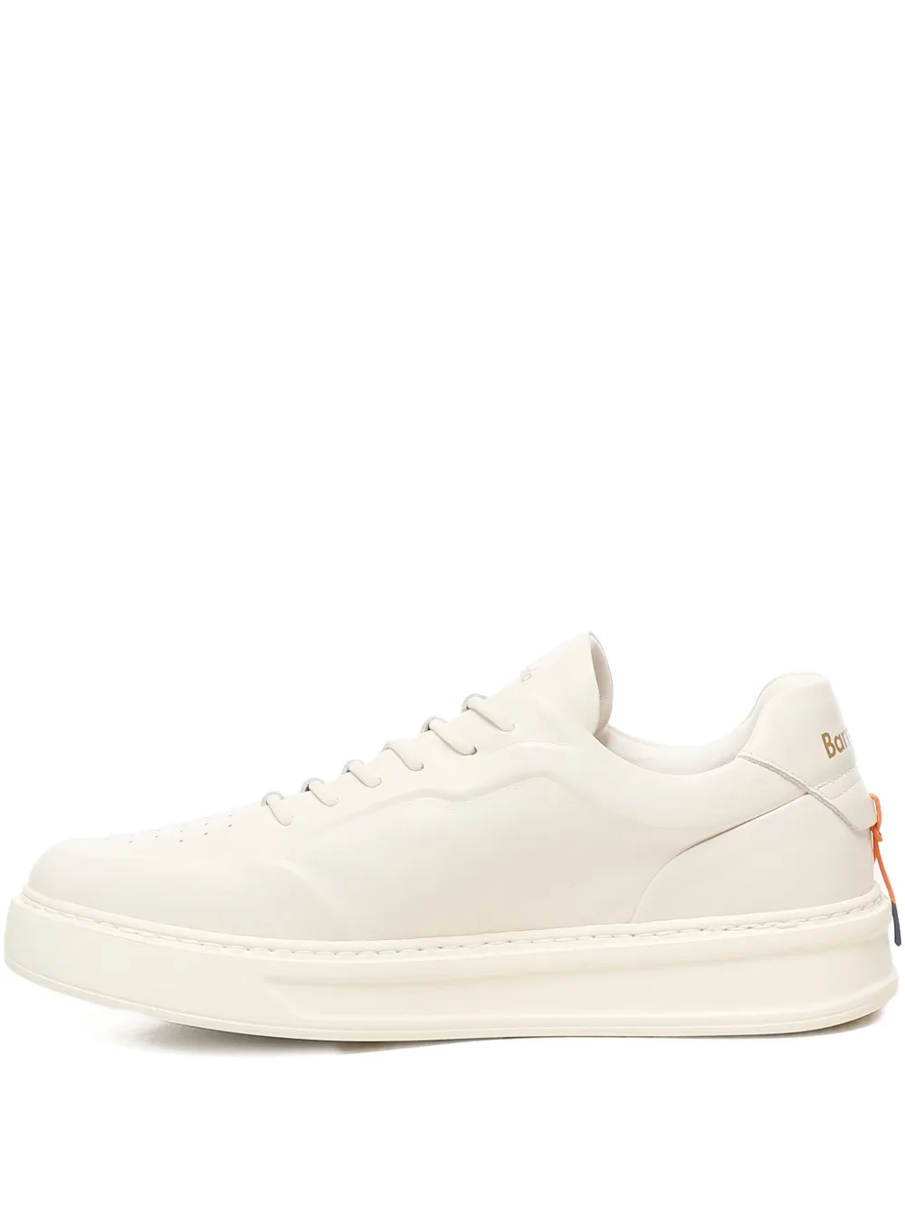 Baracuta leather lace-up sneakers White