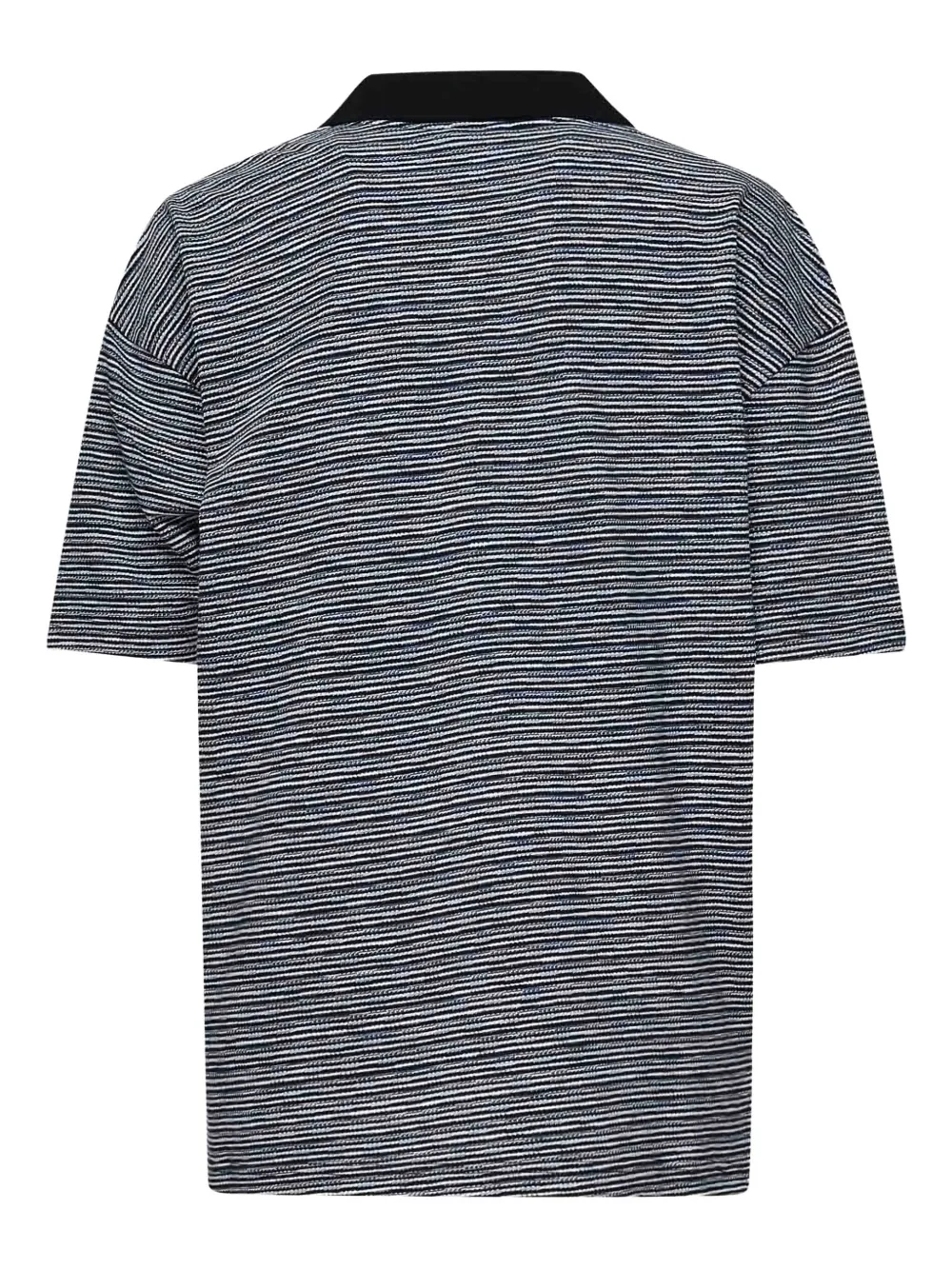 ETRO striped pocket polo shirt Blauw