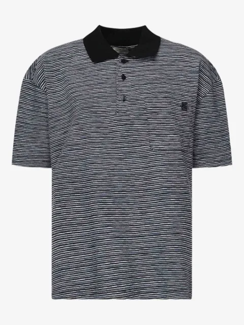 ETRO polo à poche à détail de rayures