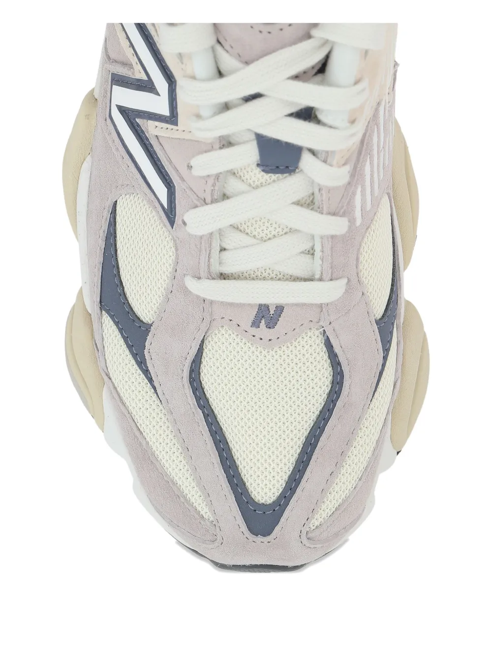 New Balance 9060 mesh suede sneakers Neutrals
