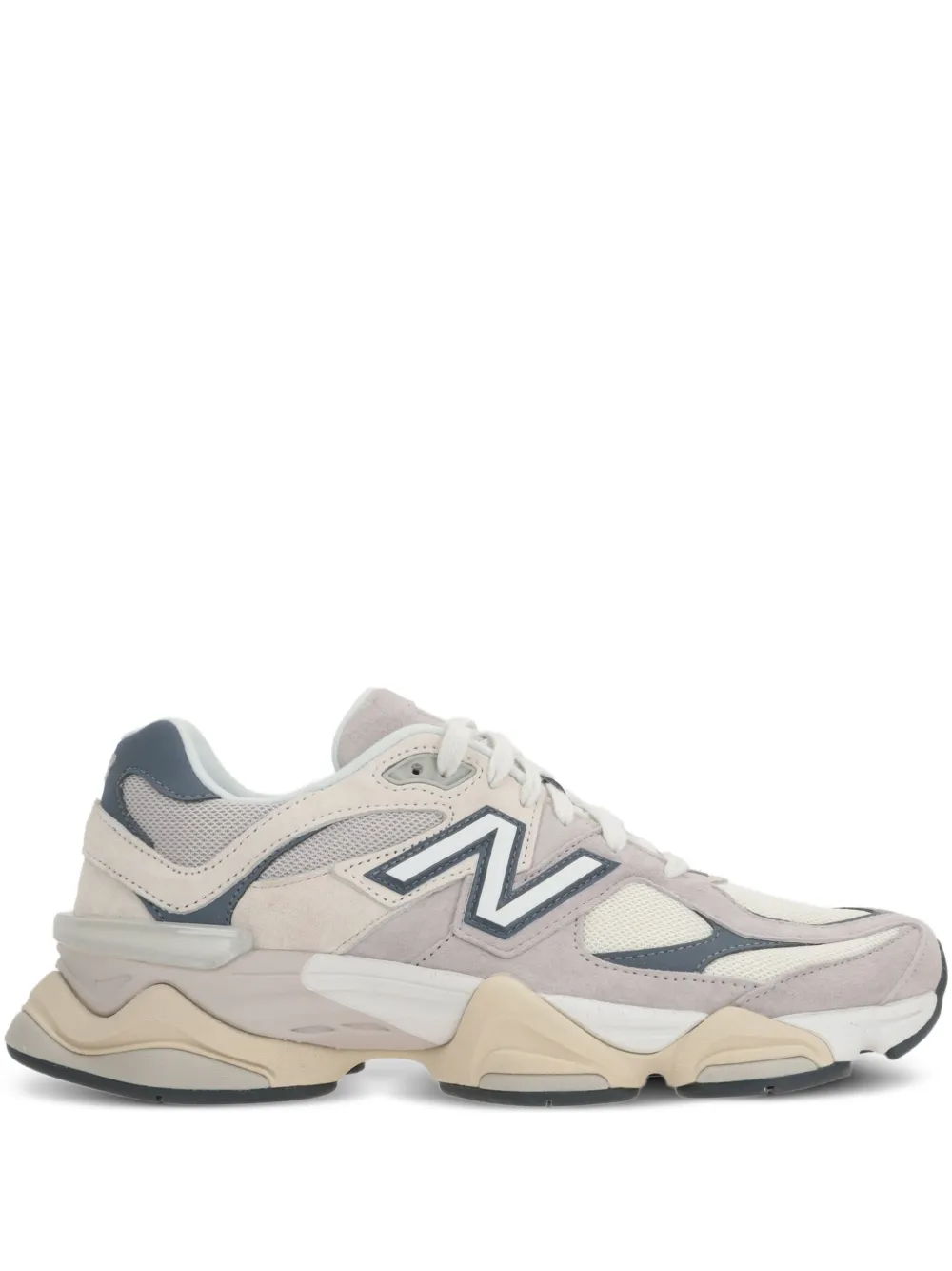 New Balance 9060 mesh suede sneakers Neutrals