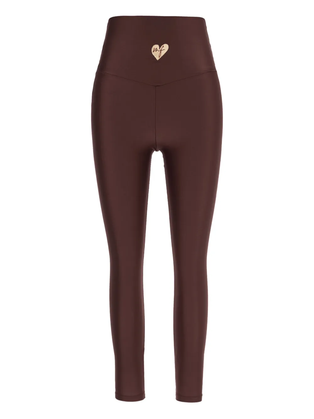 heart-embellished leggings