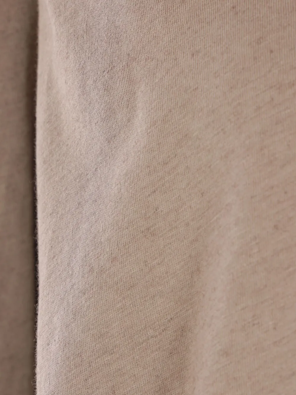 Totême Womens Taupe Relaxed-fit Long-sleeves Cotton And Cashmere T-shirt In Brown
