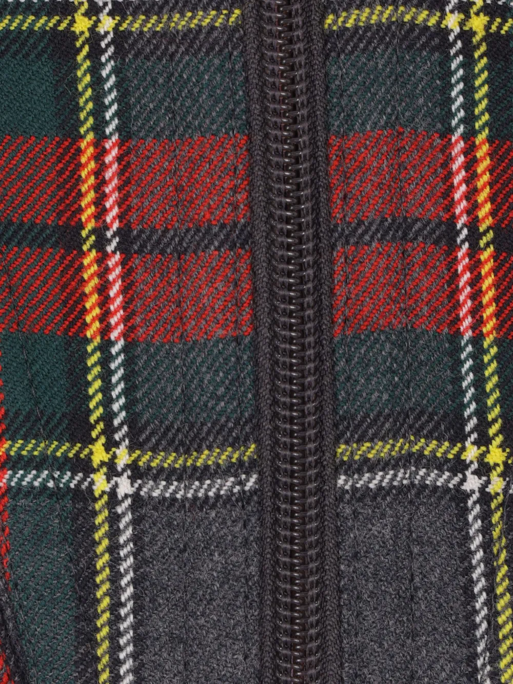 Vivienne Westwood Tartan Zip-front Top In Multi